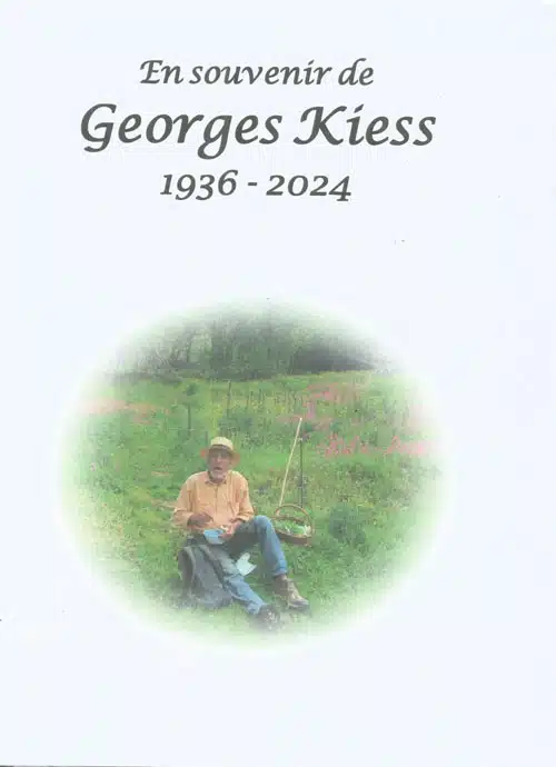 News : décès de Georges Kiess 1936 - 2024