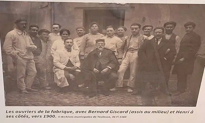 La manufacture Giscard : Bernard et Henri vers 1900